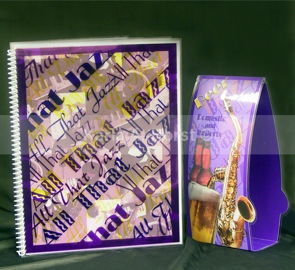 All That Jazz Menu and POP - Graphic Design