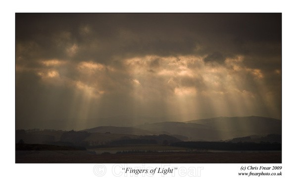 Fingers of Light - Traditional Landscapes