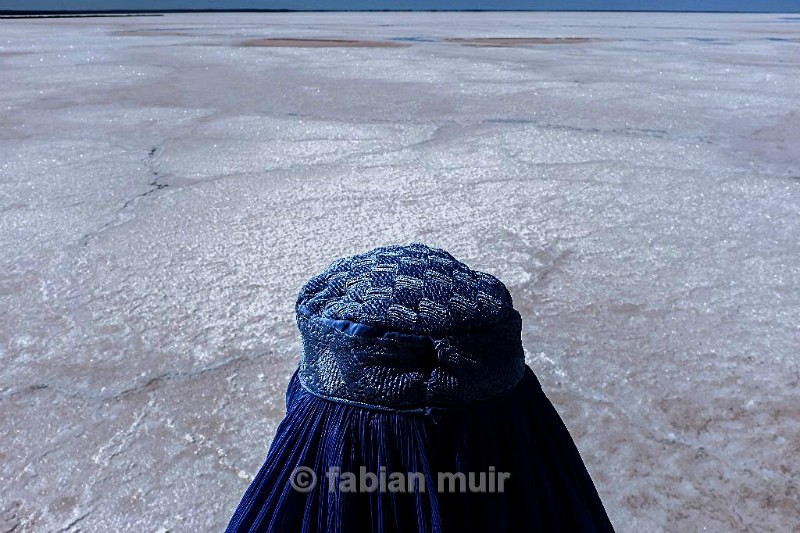 Fabian Muir Blue Burqa