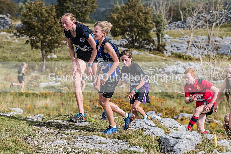 ESFRC Year 8-9-121 - English Schools Fell Running Championships Year 8-9 Giggleswick Saturday 1st October 2022