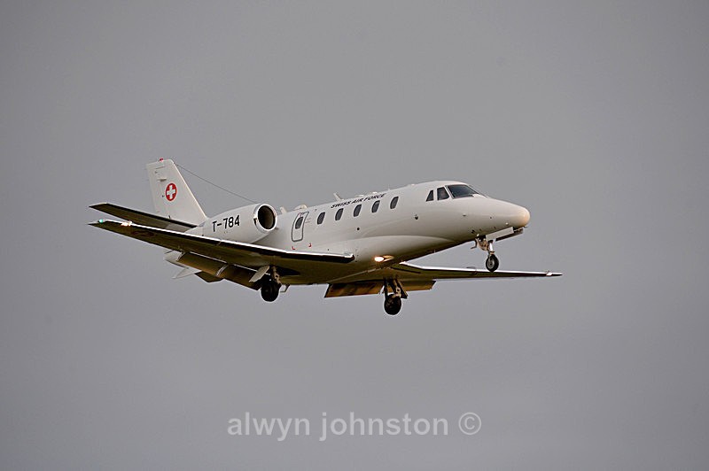 CESSNA 560XL CITATION - RAF LOSSIEMOUTH VISIT NOV 2017