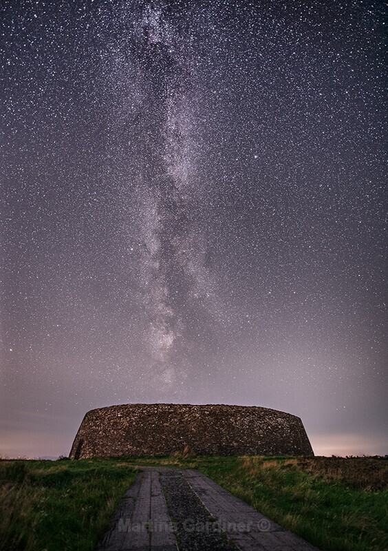 Grianan Under The Milky Way - Ireland by Night