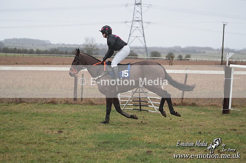 PtP 260125 473 - Cocklebarrow Point-to-Point racing with the Heythrop Hunt 26/01/25