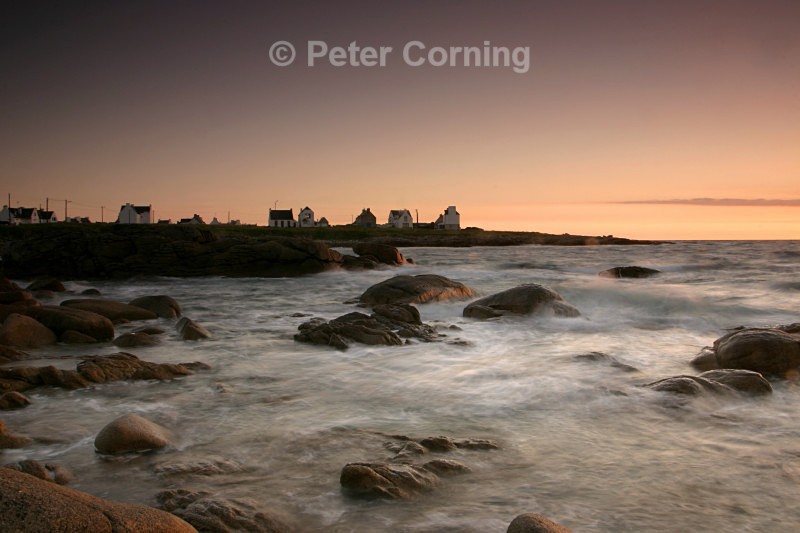 Brittany sunset - Water