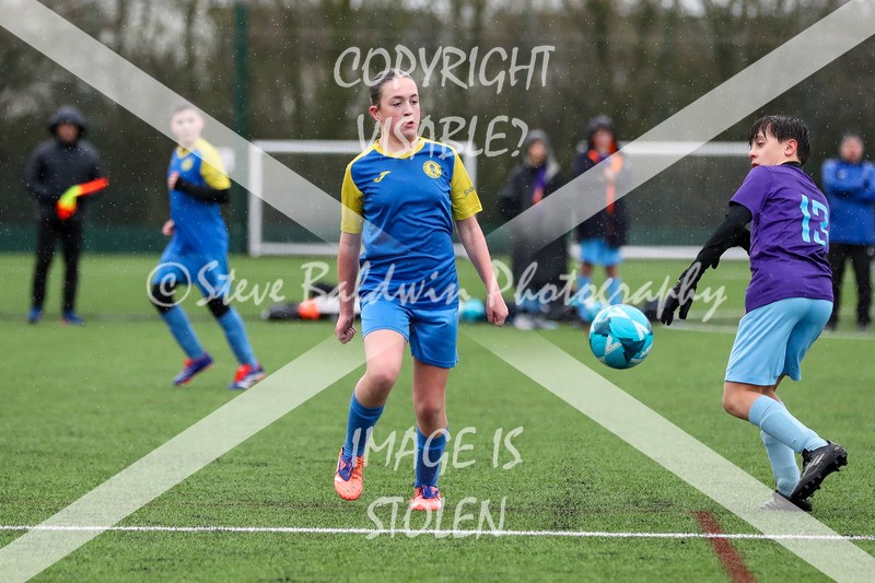 1DX20576 - 2026-02-15 FC Abbey Meads U13 Purple V Royal Wootton Bassett Town Youth U13 Yellow