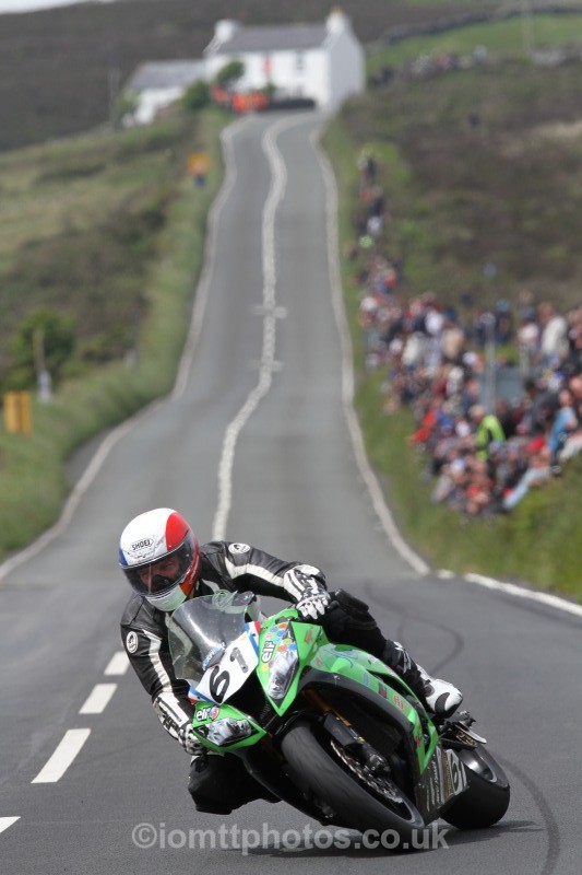 Fabrice Miguet Kawasaki / French Road Racers - Pokerstars Senior TT