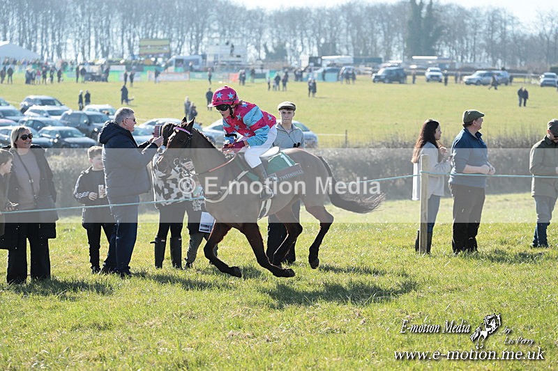 PR 010325 25 - Pony Racing from Beaufort Races Didmarton 01/03/25