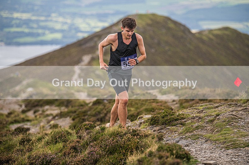Uphill Only-172 - British Athletics Off Road Running Championships Senior Uphill Only Trial - Skiddaw Friday 15th Augu