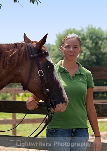 Haleys Horse_015 - Haley and Pilgrim