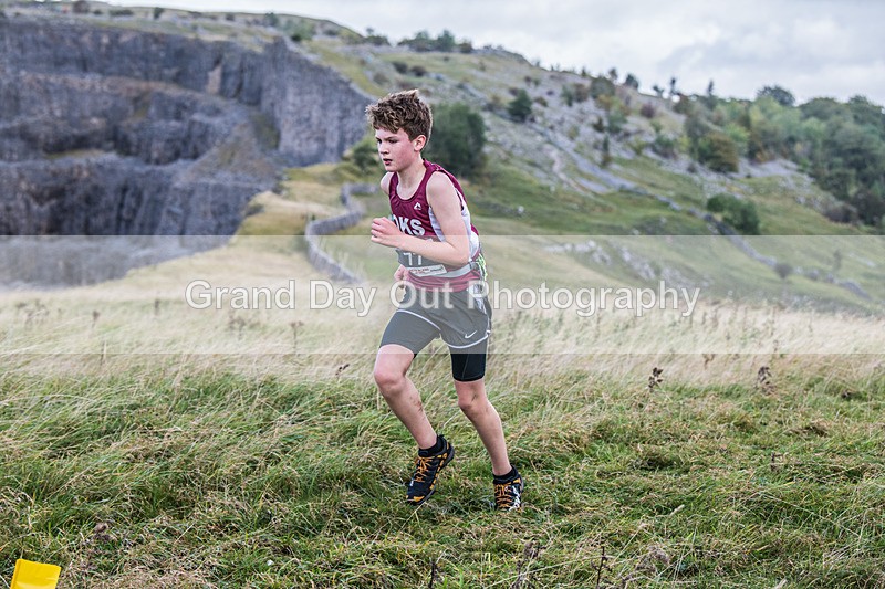 ESFRC Year 7-8 - English Schools Fell Running Championships Year 7 Giggleswick Saturday 1st October 2022