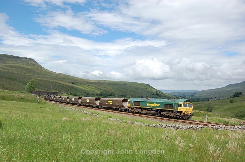 5.7.12 - 66559 6Z68 Killoch - Cottam, Ais Gill - Ais Gill (road bridge southbound)