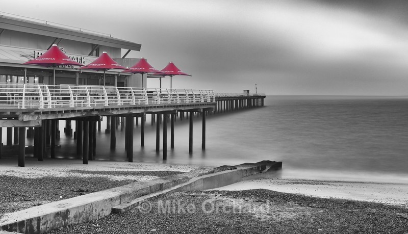 Felixstowe Pier In BW - Seascapes