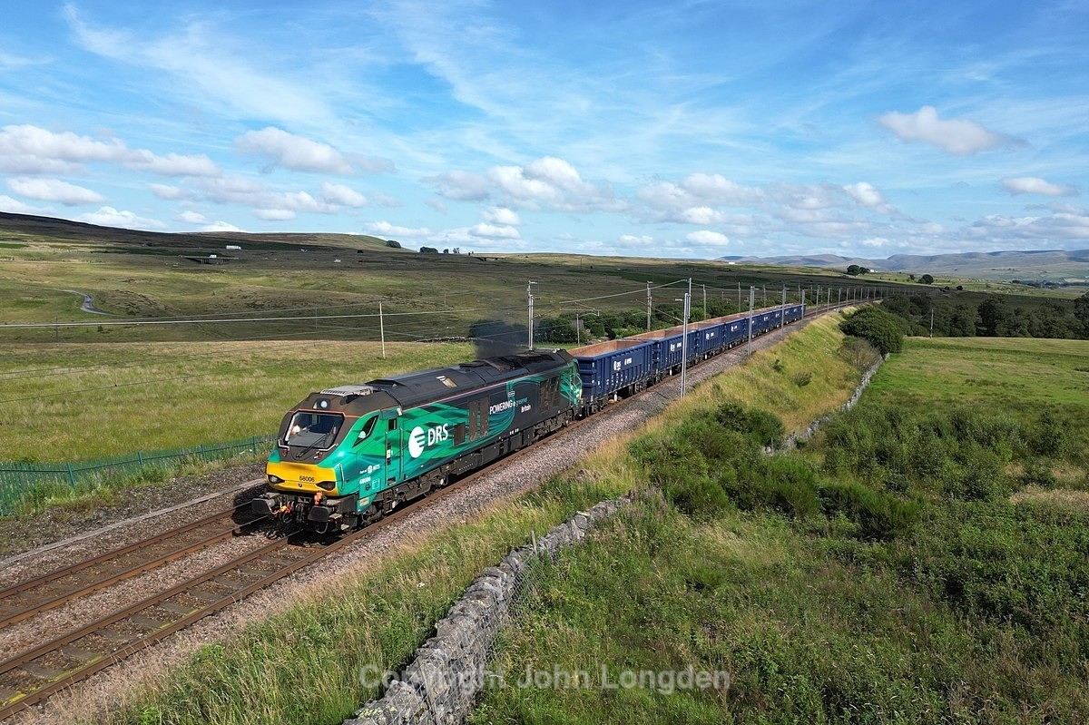 JL - 18.7.25 68006 6C16 Drigg BNF - Shap Quarry, Shap Wells - Latest shots