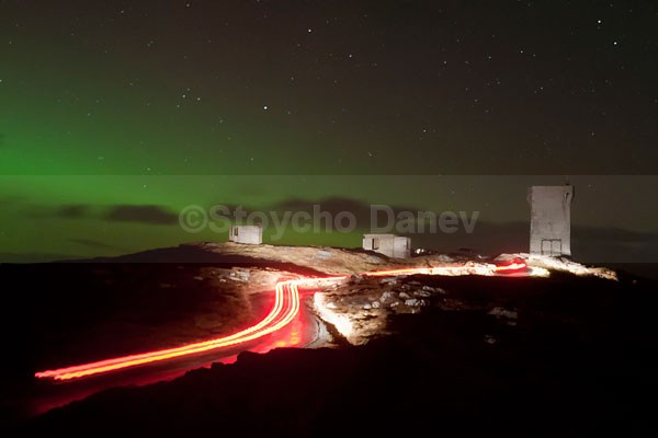 Northern Lights( Aurora Borealis ) - Inishowen peninsula, Ireland