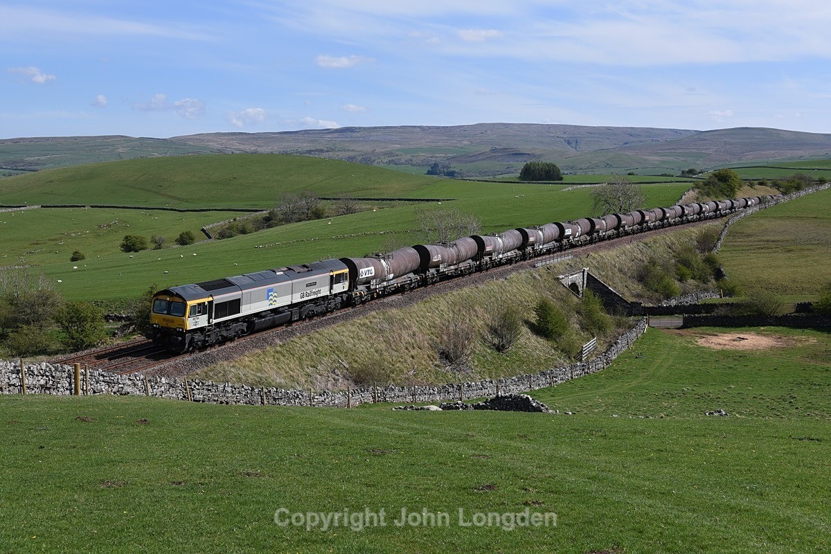 JL - 20.4.22 66794 6S94 Wembley Yard - Irvine, Waitby - Waitby