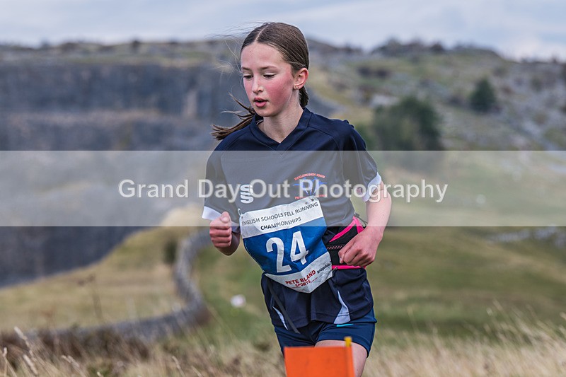Year 7-146 - The English Schools Fell Running Championship Giggleswick Year 7 Sunday 6th October 2024
