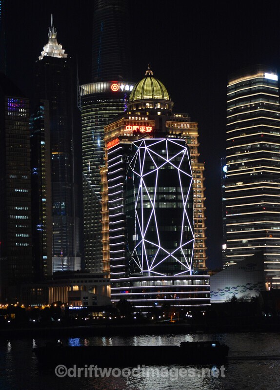 China Shanghai at night - China