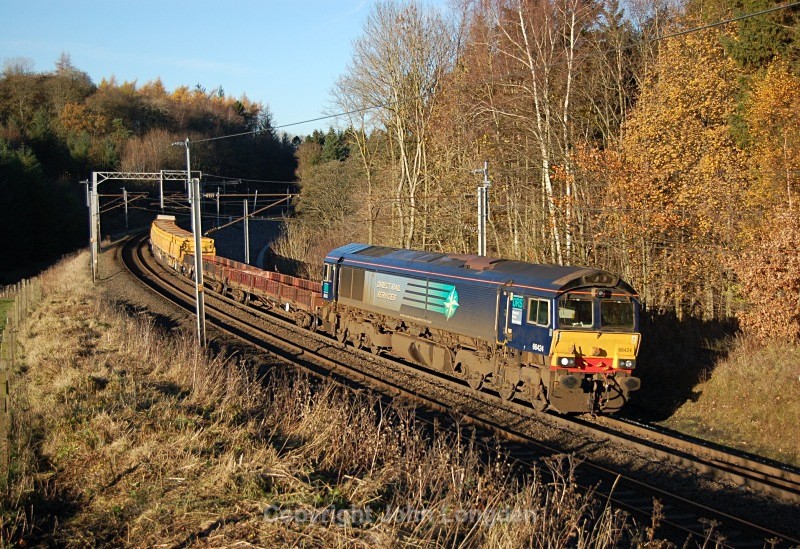 22.11.13 - 66424 6K05 Carlisle - Crewe, Bessie Ghyll - West Coast Main Line (north to south)