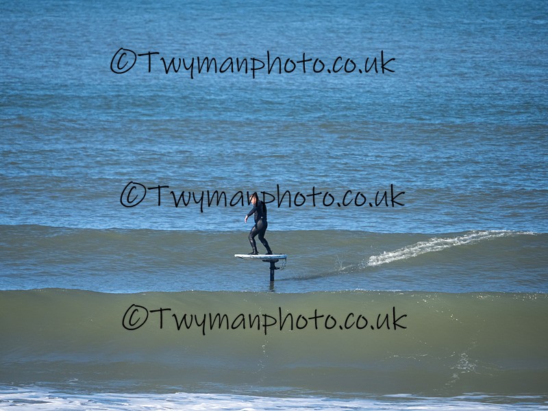 PA263277 - Westward Ho! surfers 26/10