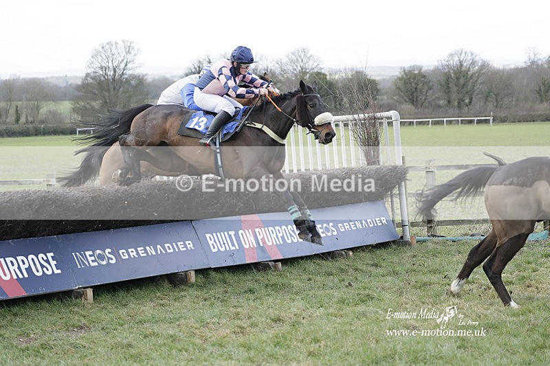 PtP 250223 0157 - Kimblewick Hunt Point-to-Point Kingston Blount 25/02/23