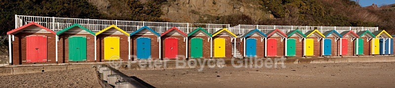 Beach huts, Swanage - The Coast