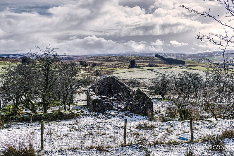 Dusting of snow - Antrim Hills - County Antrim
