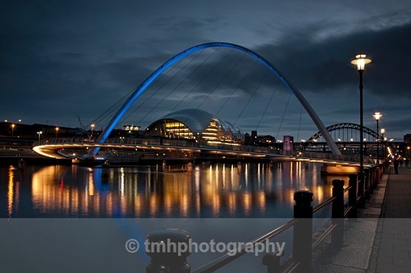 Millennium Bridge - Low Light Photography