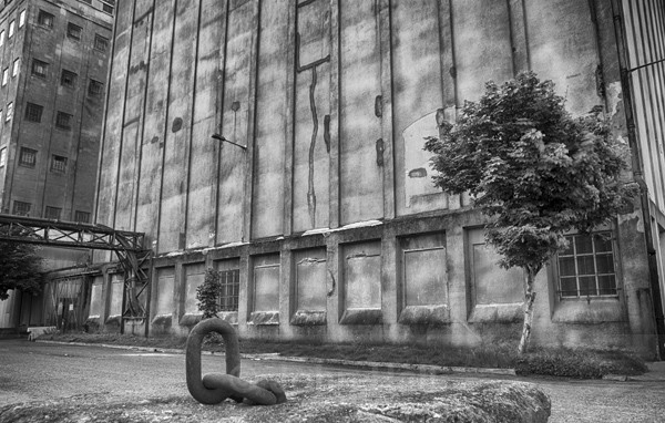 Fine Art Monochrome Of The Docks At Cork, Ireland 3.
