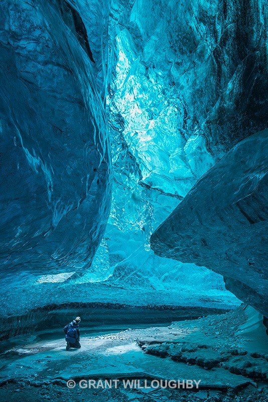 Under the glacier - Iceland