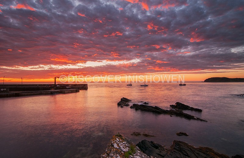 Culdaff bay and Bunagee pier - Nature