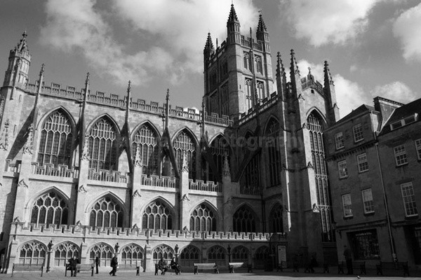 Bath Abbey  _ BA004 - Bath landscape Photography
