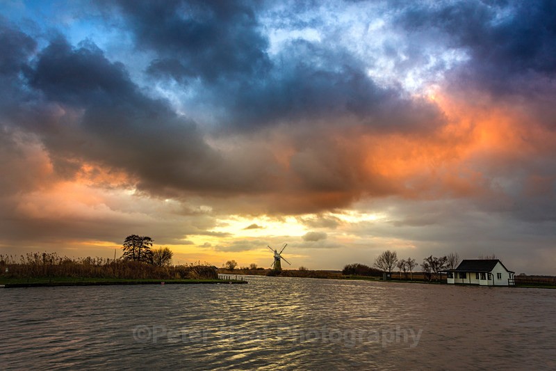 Sunset Over The Thurne