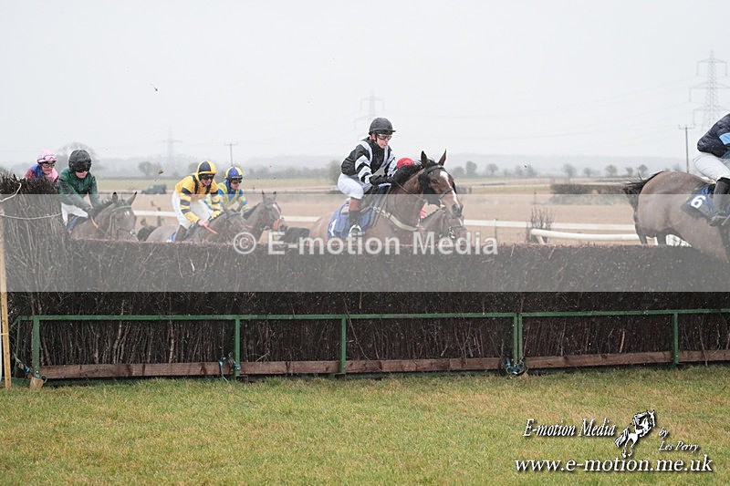 PtP 260125 271 - Cocklebarrow Point-to-Point racing with the Heythrop Hunt 26/01/25