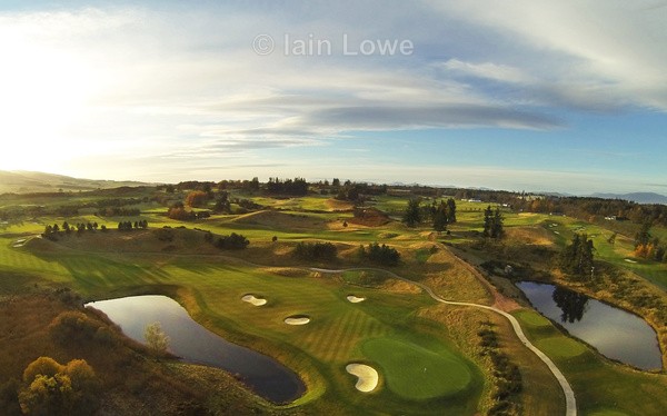 Gleneagles PGA Aerial 9th 18th - Scottish Links Aerial Images
