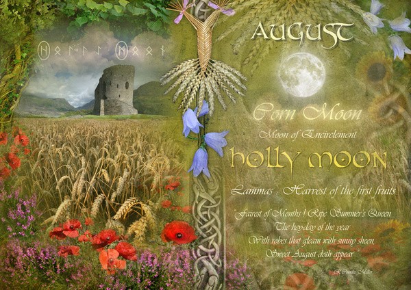 August : Holly Moon - The Wheel of the Year