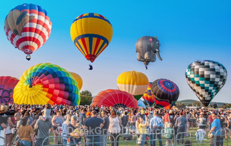 Atlantic Balloon Fiesta 2022 - Saturday Evening Launch - Atlantic International Balloon Fiesta