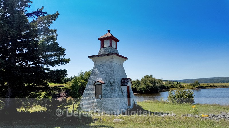 Anderson Hollow Lighthouse - Waterside, NB Canada - Lighthouses of New Brunswick