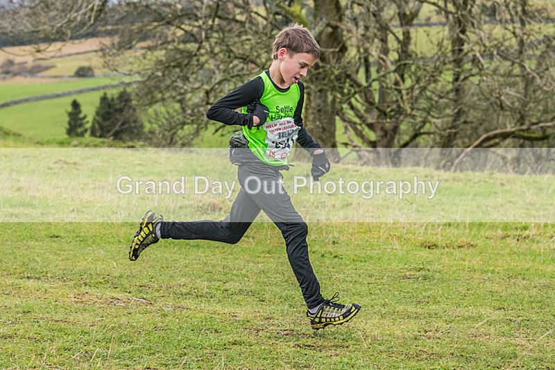 Cunswick U13-28 - Kendal Winter League Cunswick Scar Junior Under 13 Fell Race Sunday 26th January 2025