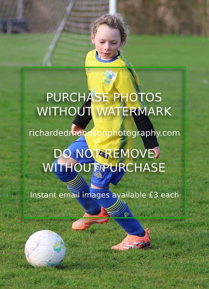 533A3172 - Kendal United Girls Under 10's vs Lune Valley Lightning Under 10's
