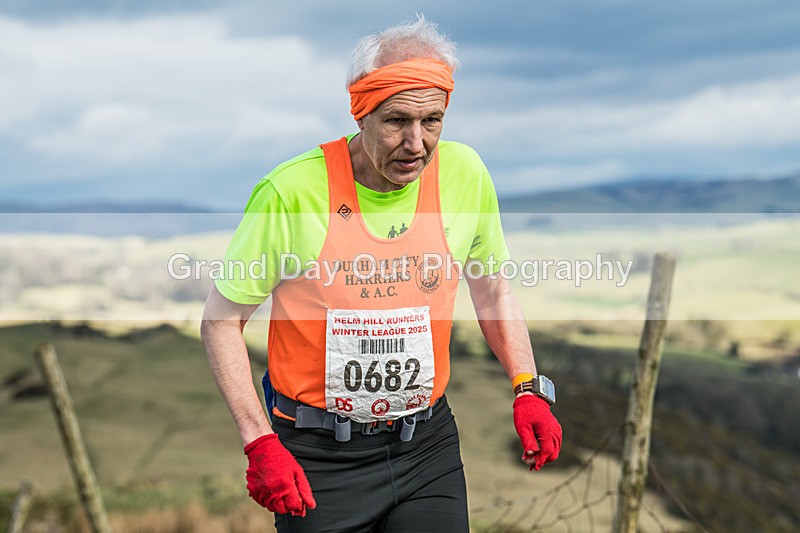 Helm Hill -557 - Kendal Winter League Helm Hill Fell Races (Under 13/15/17 & Seniors) Sunday 16th March 2025