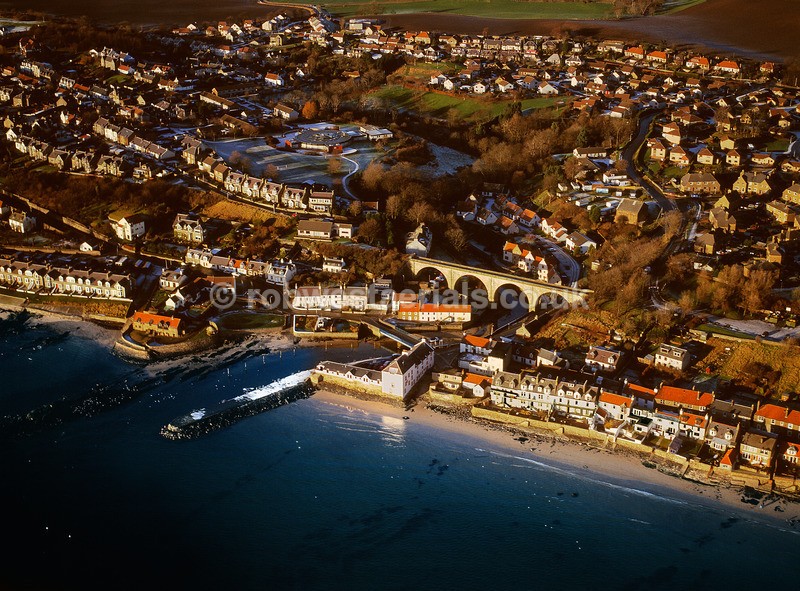 Lower Largo coastal village in Fife in Scotland