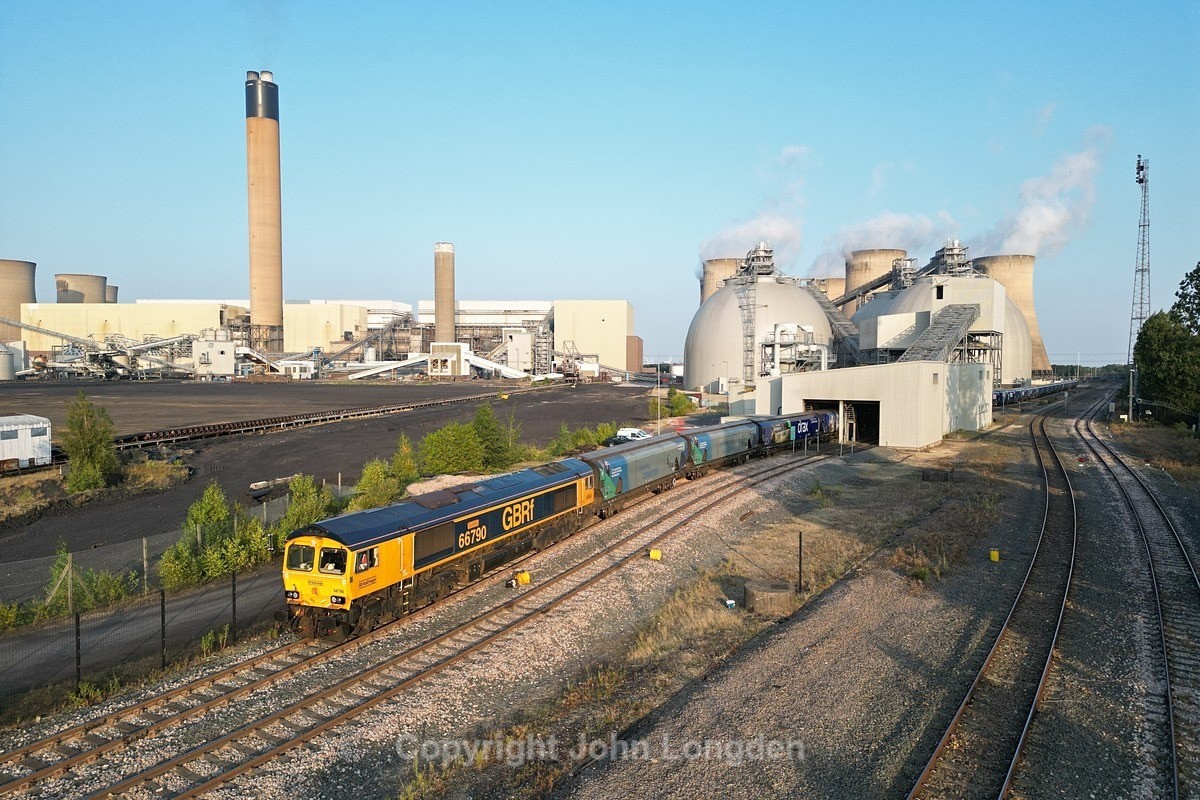JL - 30.8.24 66790 6E10 Liverpool biomass - Drax, Drax - Latest shots