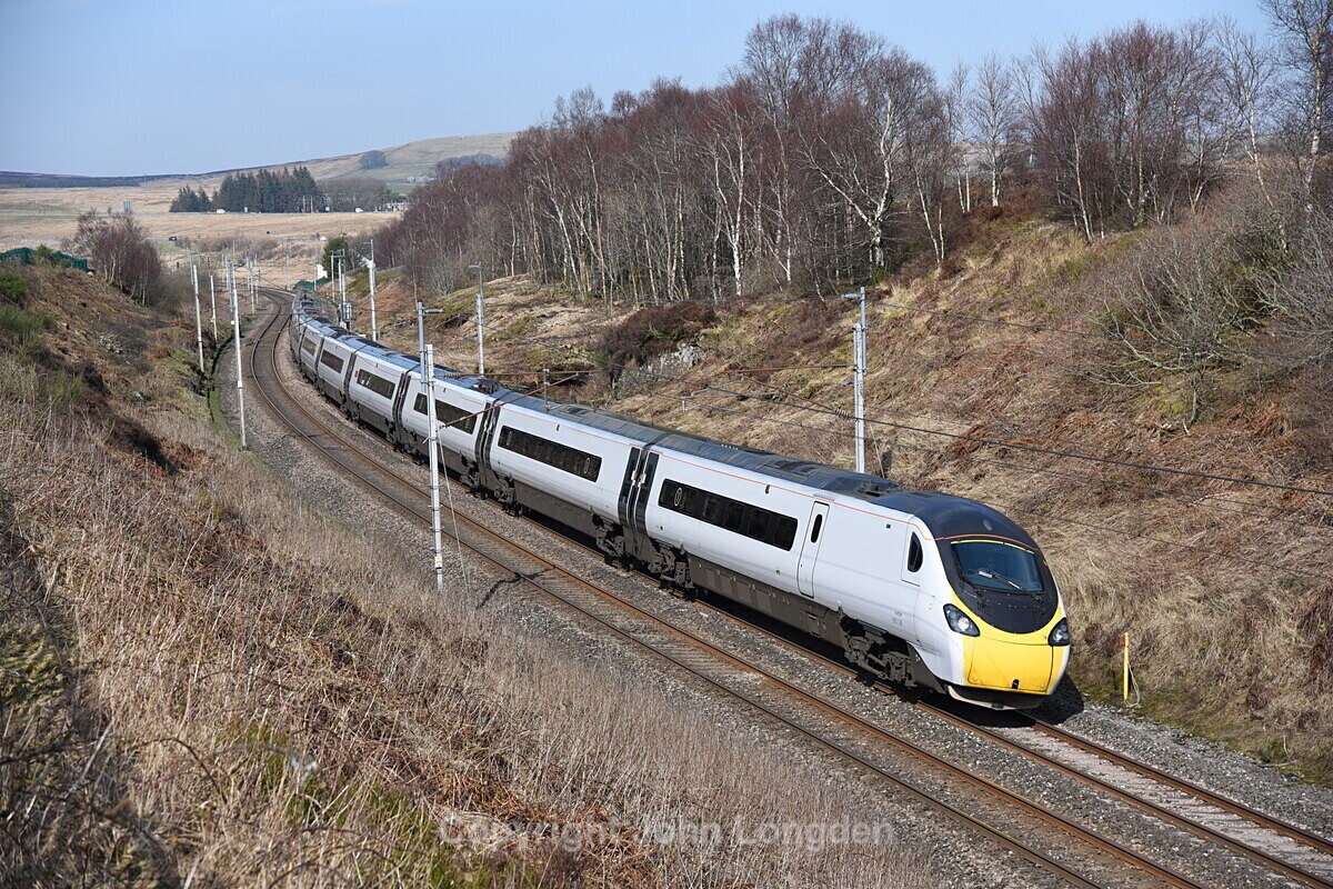 JL - 22.3.20 390138 1M12 11:38 Glasgow - Euston, Greenholme - West Coast Main Line (north to south)