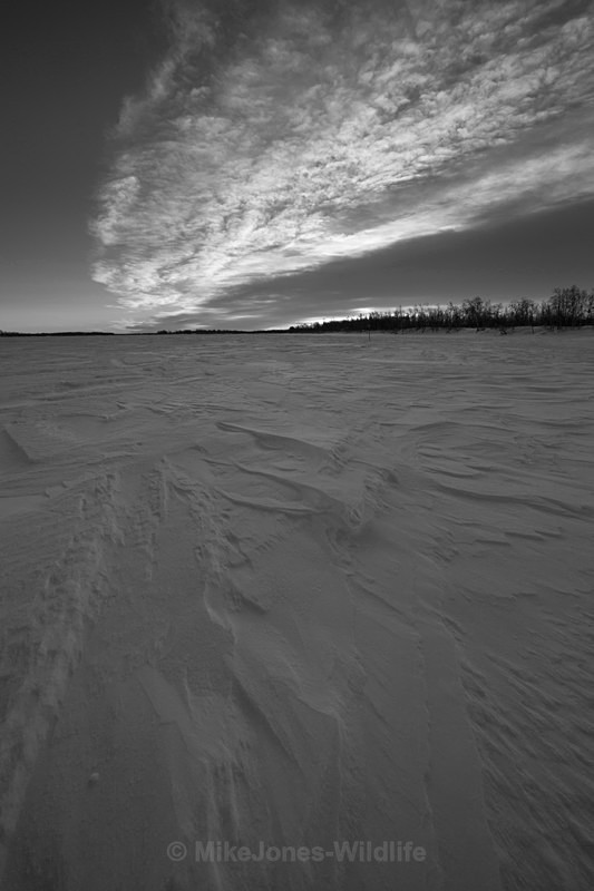 A frozen Muonio River, Karesuando, Northern Sweden - FINLAND & SWEDEN LANDSCAPES