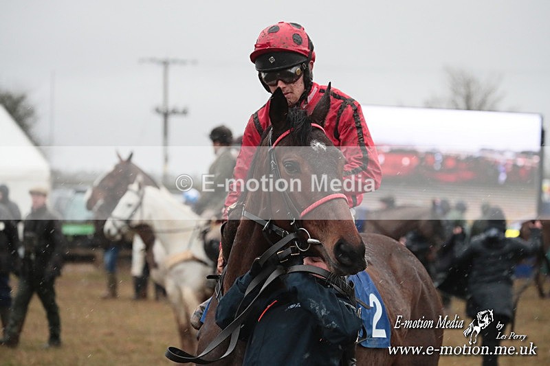 PtP 260125 1000 - Cocklebarrow Point-to-Point racing with the Heythrop Hunt 26/01/25