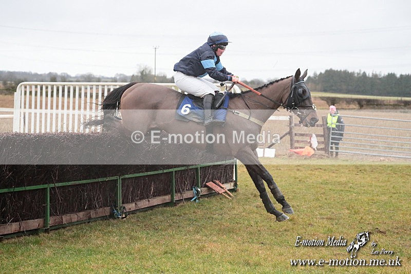 PtP 260125 354 - Cocklebarrow Point-to-Point racing with the Heythrop Hunt 26/01/25