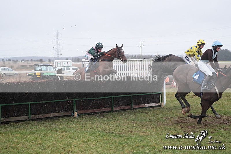 PtP 260125 748 - Cocklebarrow Point-to-Point racing with the Heythrop Hunt 26/01/25