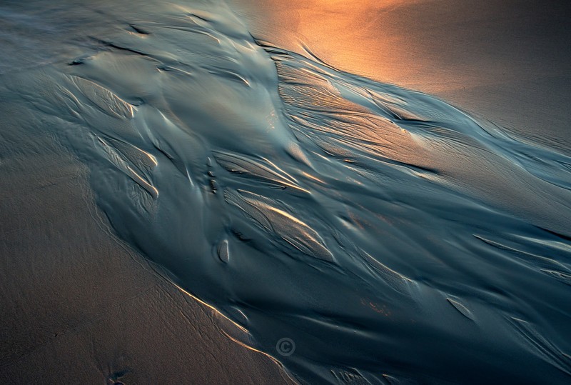 Heading away - Impressions of a Sunset - Cornwall