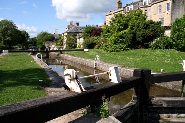 Bath Canal locks   _BA044 - Bath landscape Photography