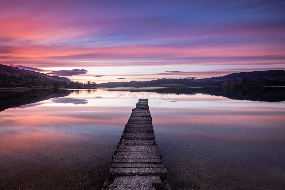 Kinlochard Dawn - My Scotland - The Landscapes
